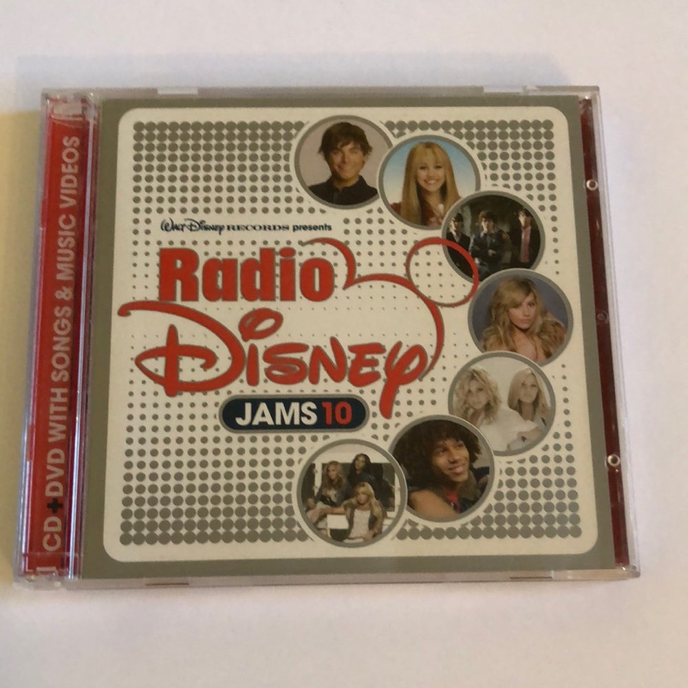 Radio Disney Jams 10 CD & DVD with Songs & Music Videos